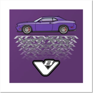 Plum Crazy v8 Posters and Art